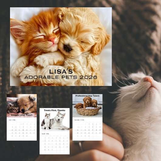 Adorable 2026 Pet Calendar With Name Kalender