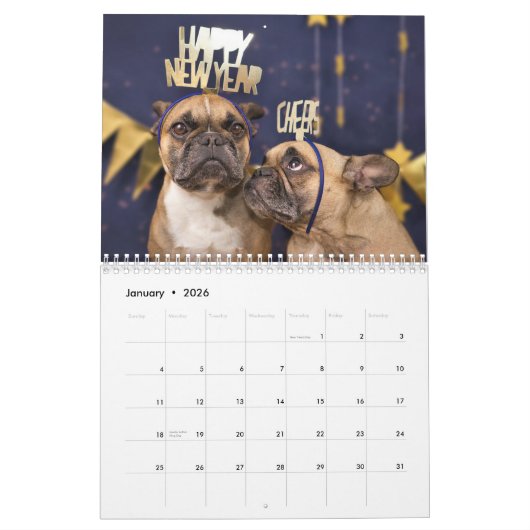 Adorable 2026 Pet Calendar With Name Kalender (Jan 2026)