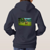 Adorable 3D Cartoon Deer Hoodie (Achterkant)