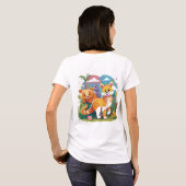 Adorable Animal Parade – Kids’ Playful T-Shirt Des (Achterkant volledig)