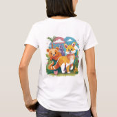 Adorable Animal Parade – Kids’ Playful T-Shirt Des (Achterkant)