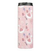 Adorable Animal Swan Lake Botanical Kids Thermosbeker (Achterkant)