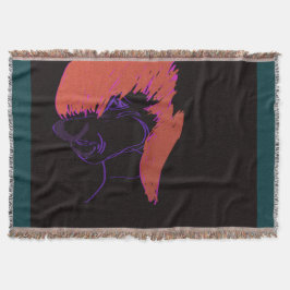 Adorable Animation Character Throw Blanket Deken