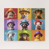 Adorable Baby Animals Puzzle Legpuzzel (Horizontaal)