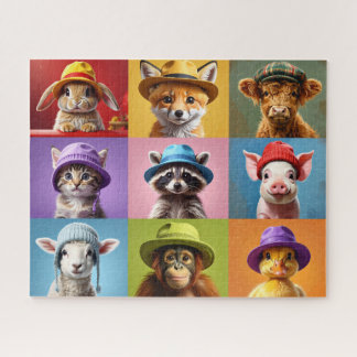 Adorable Baby Animals Puzzle Legpuzzel