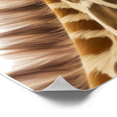 Adorable Baby Giraffe Nursery Jungle Safari Poster (Hoek)