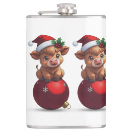 adorable baby highland cow sitting heupfles