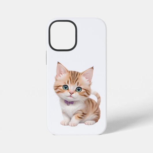 Adorable Baby Kitten Design iPhone Hoesje (Achterkant)