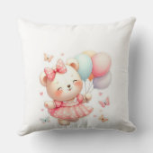 Adorable Bear – Thanksgiving Baby Shower Decor Kussen (Achterkant)