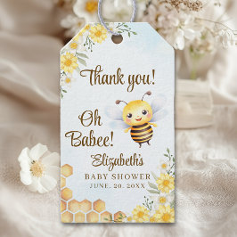 Adorable Bee Baby shower Gender Neutral Cadeaulabel
