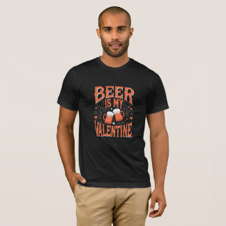 Adorable Beer Typografie Grafisch voor Trendy Kled T-shirt