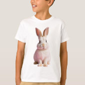 Adorable Bunny Design Charming Rabbit Artwork T-shirt (Voorkant)