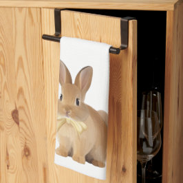 Adorable Bunny Kitchen Towel Theedoek