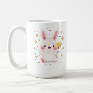Adorable Bunny Star Mok Kawaii Dieren Koffiekop