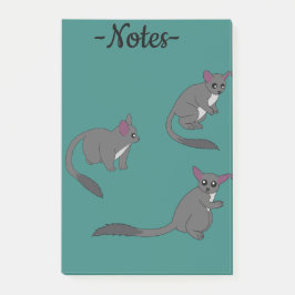 Adorable Bushbabies Illustration Post-it® Notes