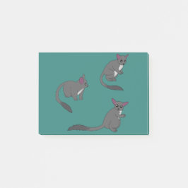 Adorable Bushbabies Illustration Post-it® Notes