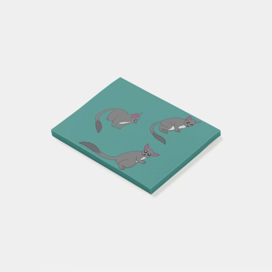 Adorable Bushbabies Illustration Post-it® Notes (Schuin)