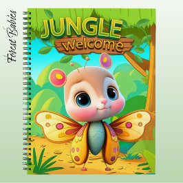 Adorable Butterfly Insect Girly Forest Animal 🦋 Notitieboek