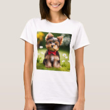 Adorable cachorro de yorkshire