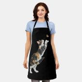 Adorable Calico Cat & Butterfly Watercolor Schort (Gedragen)