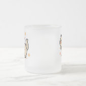  Adorable Cartoon Kitty Gift for Cat Lovers Matglas Koffiemok (Center)