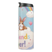 Adorable Cat Best Friends Forever Thermosbeker (Geroteerd rechts)