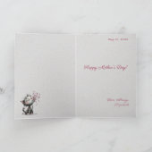 Adorable Cats in a Teacup Greeting Card Kaart (Binnen)