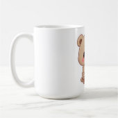 Adorable Chibi Bear with Heart  Koffiemok (Links)