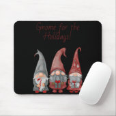 Adorable Christmas Gnomes With Holiday Cheer T Shi Muismat (Met muis)