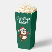 Adorable Christmas Penguin with Candy Cane Bedankdoosjes (Popped)