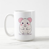 Adorable Chubby Mouse Koffiemok (Links)
