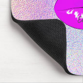 Adorable Cool Lips, Holografisch Muismat (Hoek)