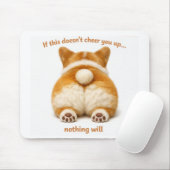 Adorable Corgi-bodem muismat (Met muis)