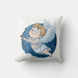 Adorable Cupid Valentine’s Day Kussen