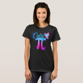 Adorable Cutie Pi Mathematics Pie Symbol Pun Pi Da T-shirt (Voorkant volledig)