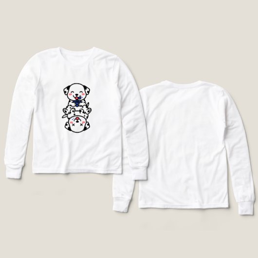 Adorable Dalmatian Puppies Blueberry Fun (Voorkant /achterkant)