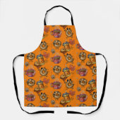 Adorable Donuts en Thee All-Over Print Schort (Voorkant)