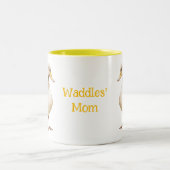 Adorable Duck  Tweekleurige Koffiemok (Center)