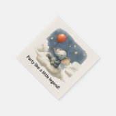 🎈Adorable Elephant Celebration Napkins 🐘✨ Servet (Hoek)