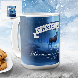  Adorable Family Name Winter Wonderland Christmas Koffiemok