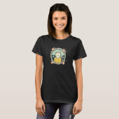 Adorable Feline Stands on Tofu T-shirt (Voorkant volledig)