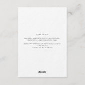 Adorable, fluffy baby wolf  Baby Shower  Kaart (Achterkant)