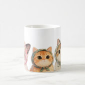 Adorable Fluffy Cat Lover Coffee Mug Koffiemok (Center)