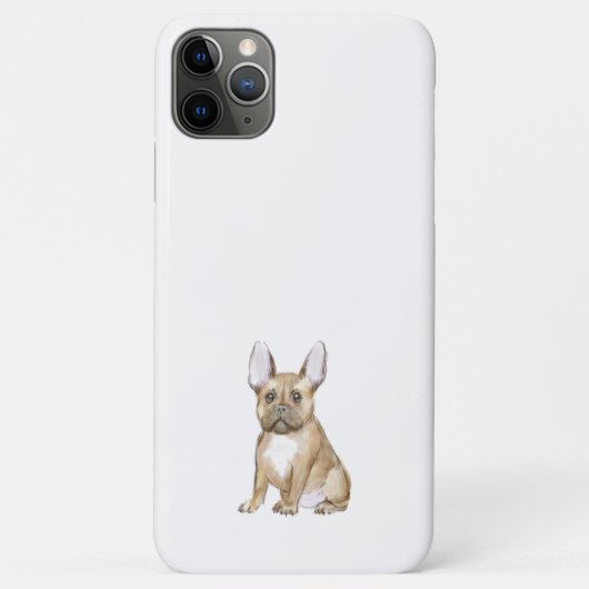 Adorable french bulldog puppy Case-Mate iPhone case (Achterkant)