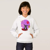 Adorable frienchie puppy with hearts  (Voorkant volledig)