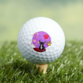Adorable frienchie puppy with hearts  golfballen (Insitu Shirt)