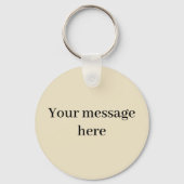 Adorable Gallop On! Happy Foal Kawaii Horse Design Sleutelhanger (Achterkant)