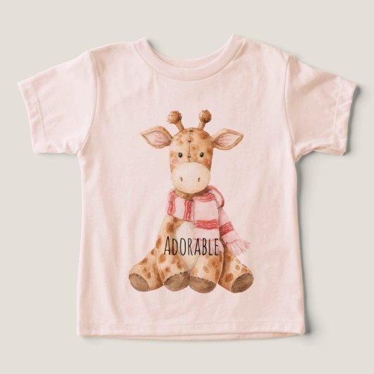 Adorable Giraffe Animal (Design voorkant)