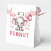 Adorable Girl Little Peanut  Bedankdoosjes (Achterkant)