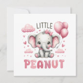 Adorable Girl Little Peanut  Kaart (Voorkant)